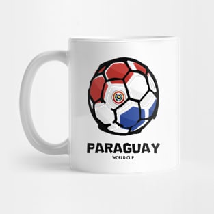 Paraguay Football Country Flag Mug